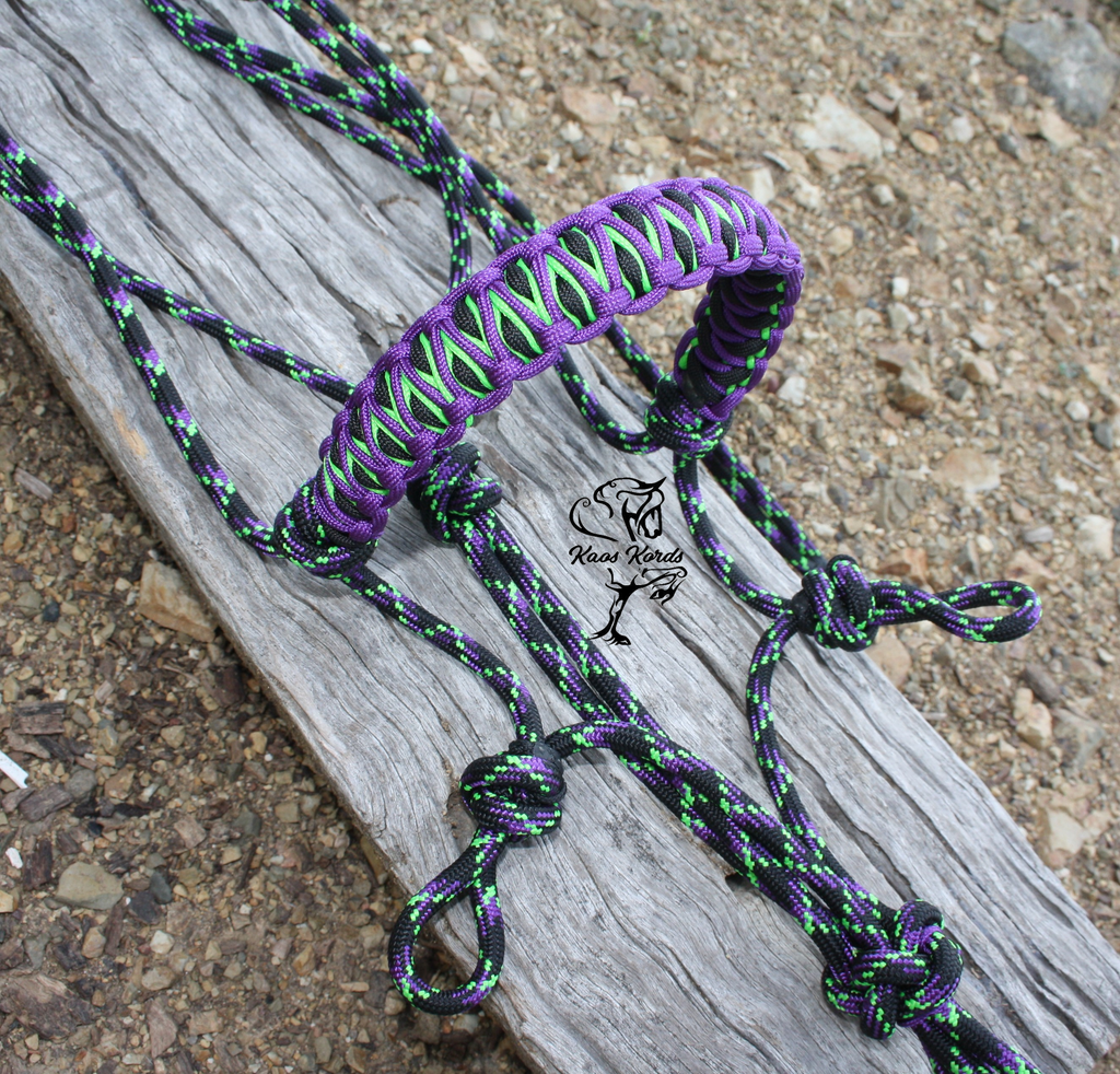 rope bitless bridle australia