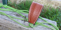 custom leather halter australia
