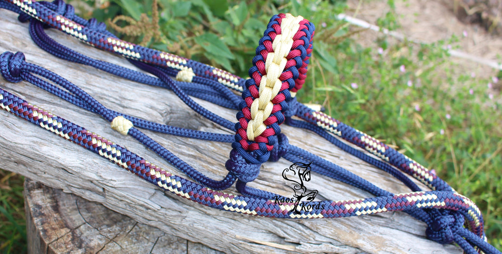 braided rope halter