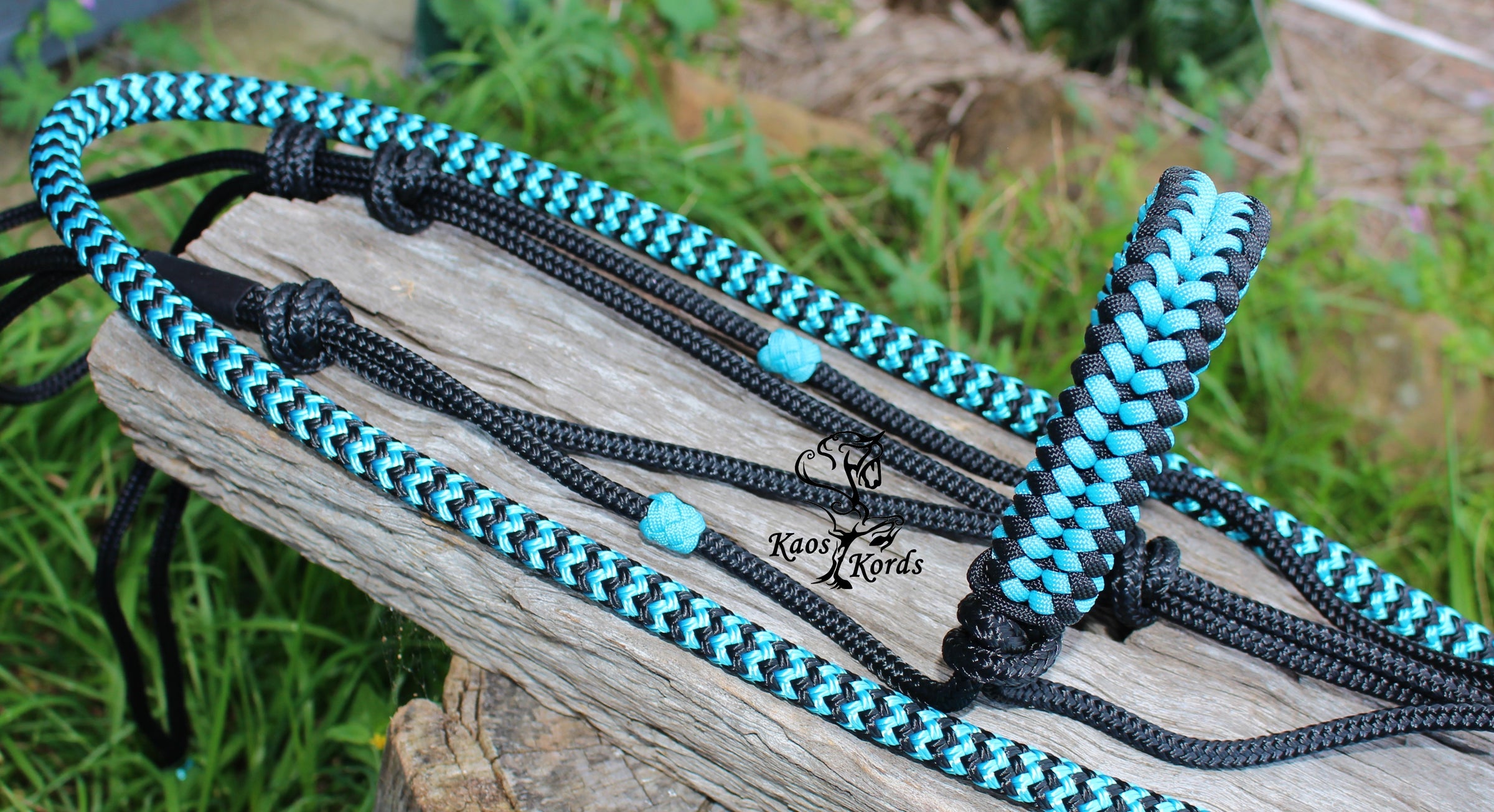 Unique Braided Rope Custom Made Sanctified Braid Rope Halter – Kaos Kords