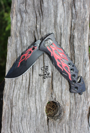 albainox skull knife
