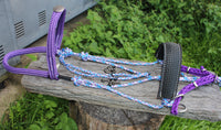 horse bitless brdle pdded noseband
