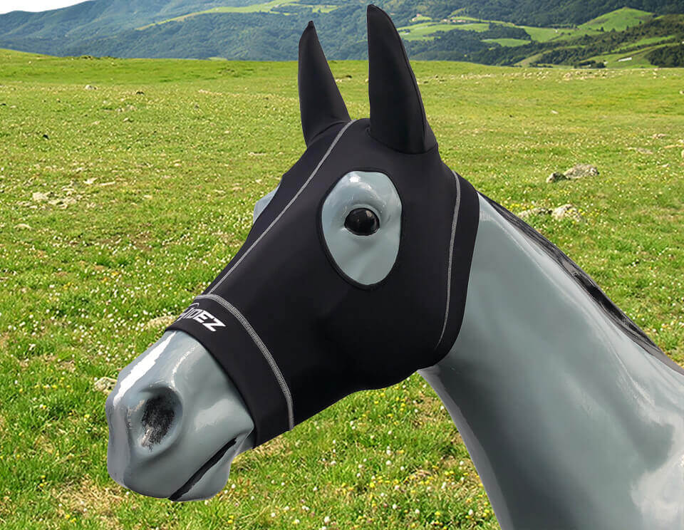 Hidez Compression Hood With Ears Black