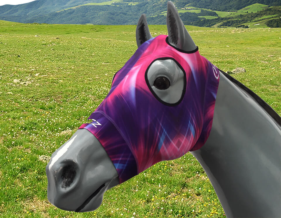 Hidez Compression Hood colorful lines