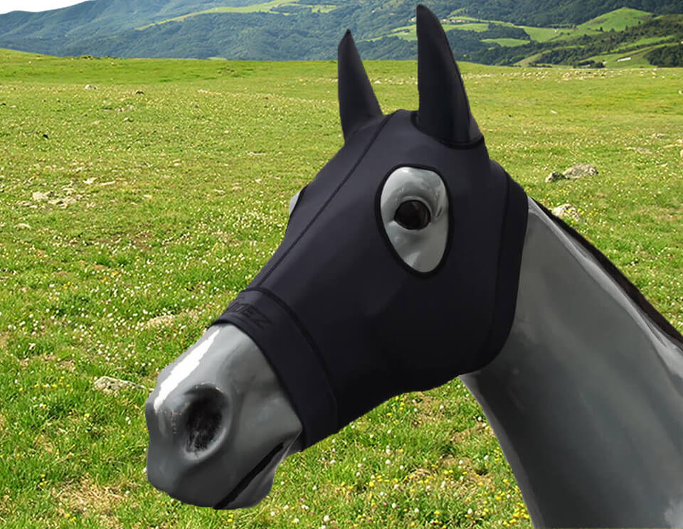 Hidez Compression Hood With Ears Grey
