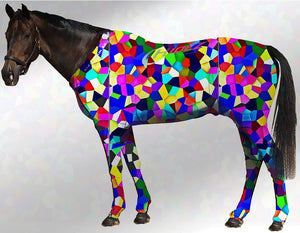 Hidez compression suit kaleidoscope