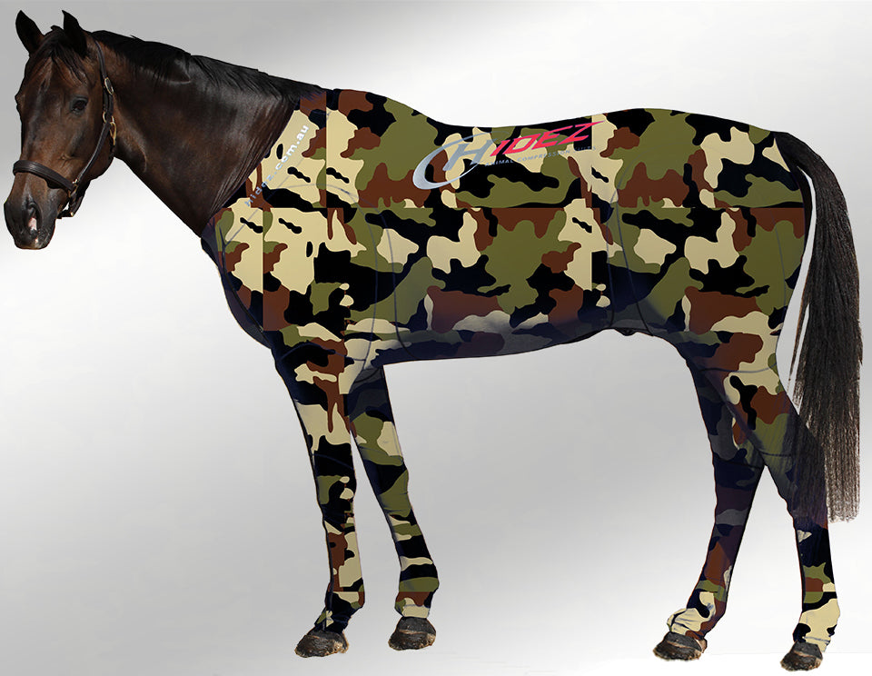 Hidez Travel and Recovery Suit Printed Camo Army