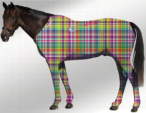 Hidez Travel and Recovery Suit Printed Rainbow