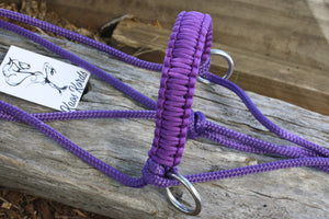 Side Pull/Riding Halter With Flat Braid
