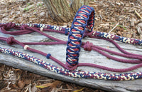 custom rope halter horse braided