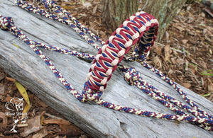 Rope Halter With Custom Stitched Solomon Braid