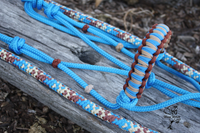 Rope Halter With Custom Twisted Cobra Braid