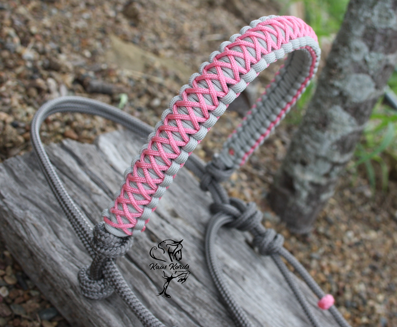 Bitless Bridle With Criss Cross Braid