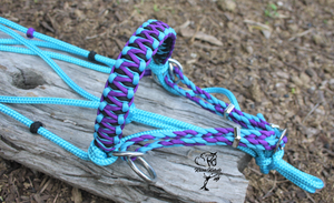 Bitless Bridle With Stitched Solomon Braid