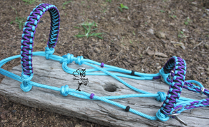 Bitless Bridle With Stitched Solomon Braid