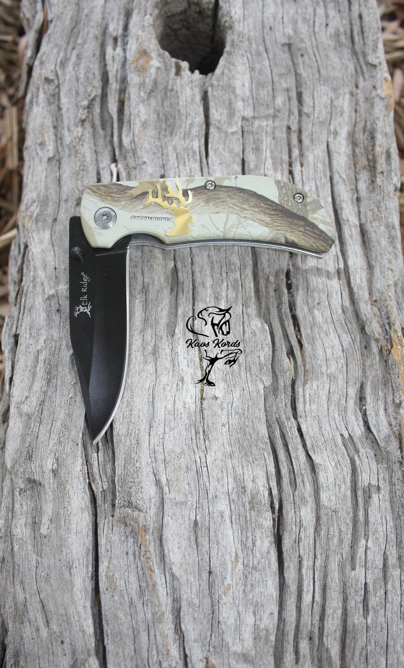 Elk Ridge camo knife