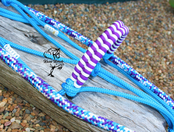 Fishtail Rope Rope Halter With Fish Tail braid – Kaos Kords