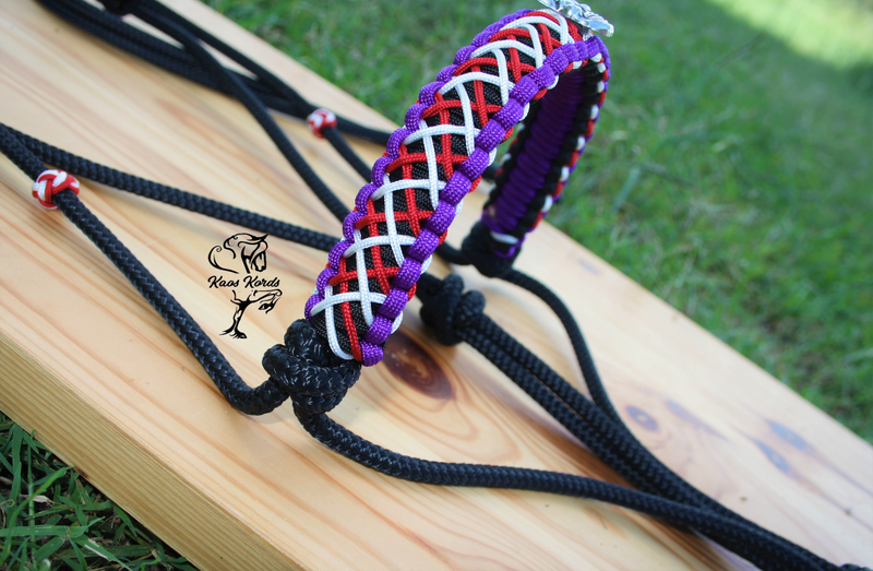 Custom braided halter