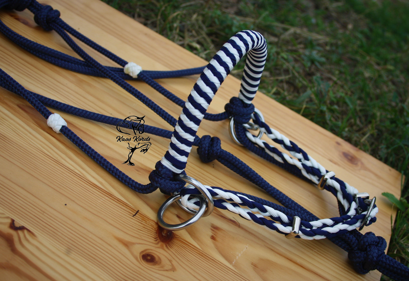 Bitless Bridle With Round Braid