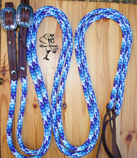 split reins with jeremiah buckles