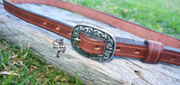 Quality Leather Bosal Hanger With Jeremiah Buckles