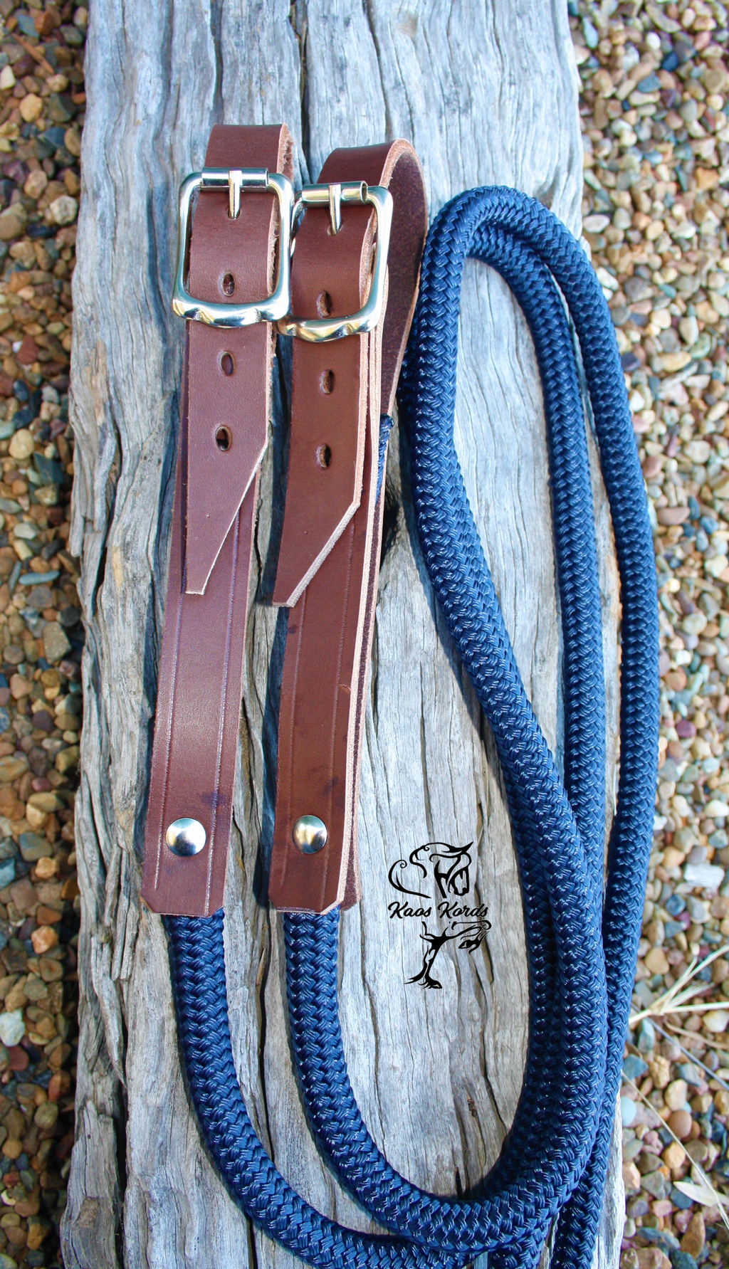 rope and leather reins