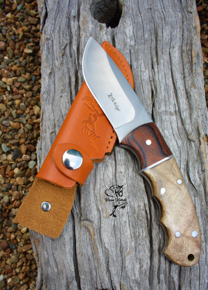 Elk ridge fixed blade skinning knife