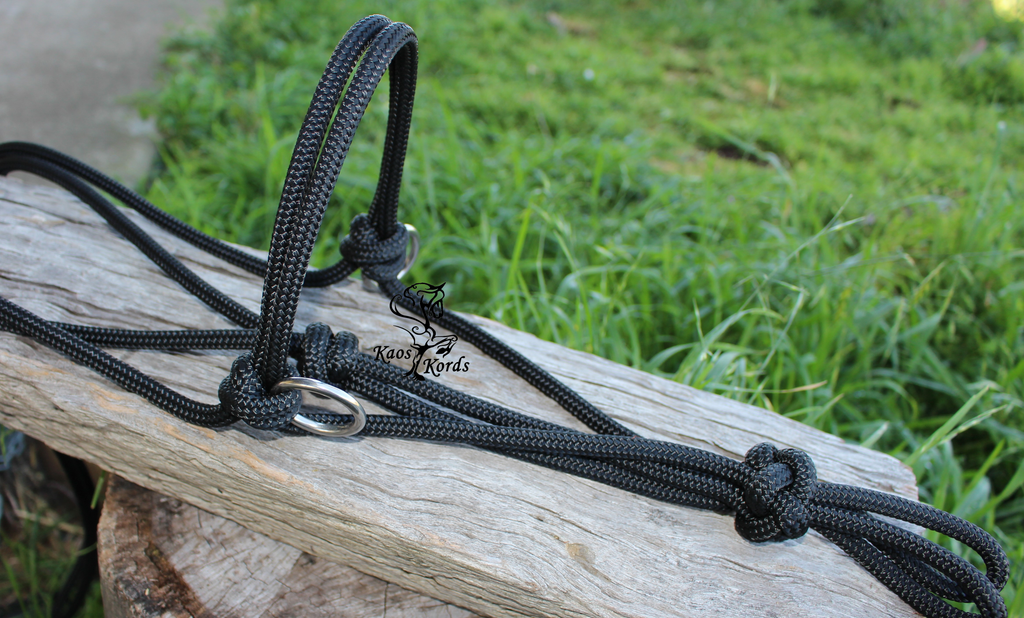 marine rope side pull riding halter