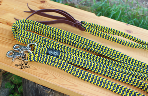 split reins flat rope