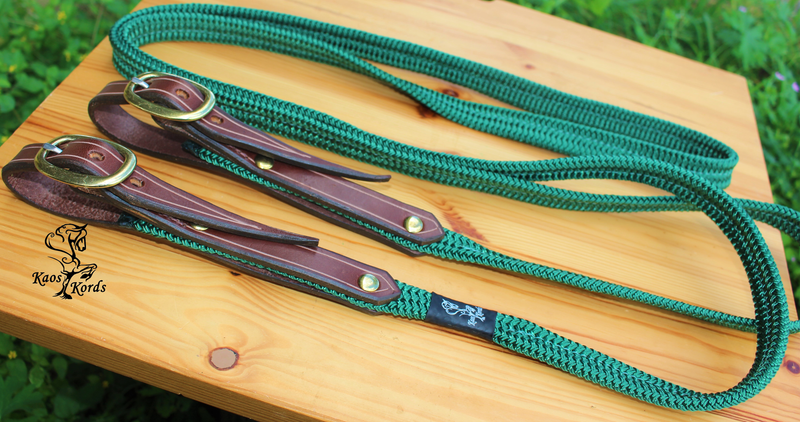 rope reins with buckle ends
