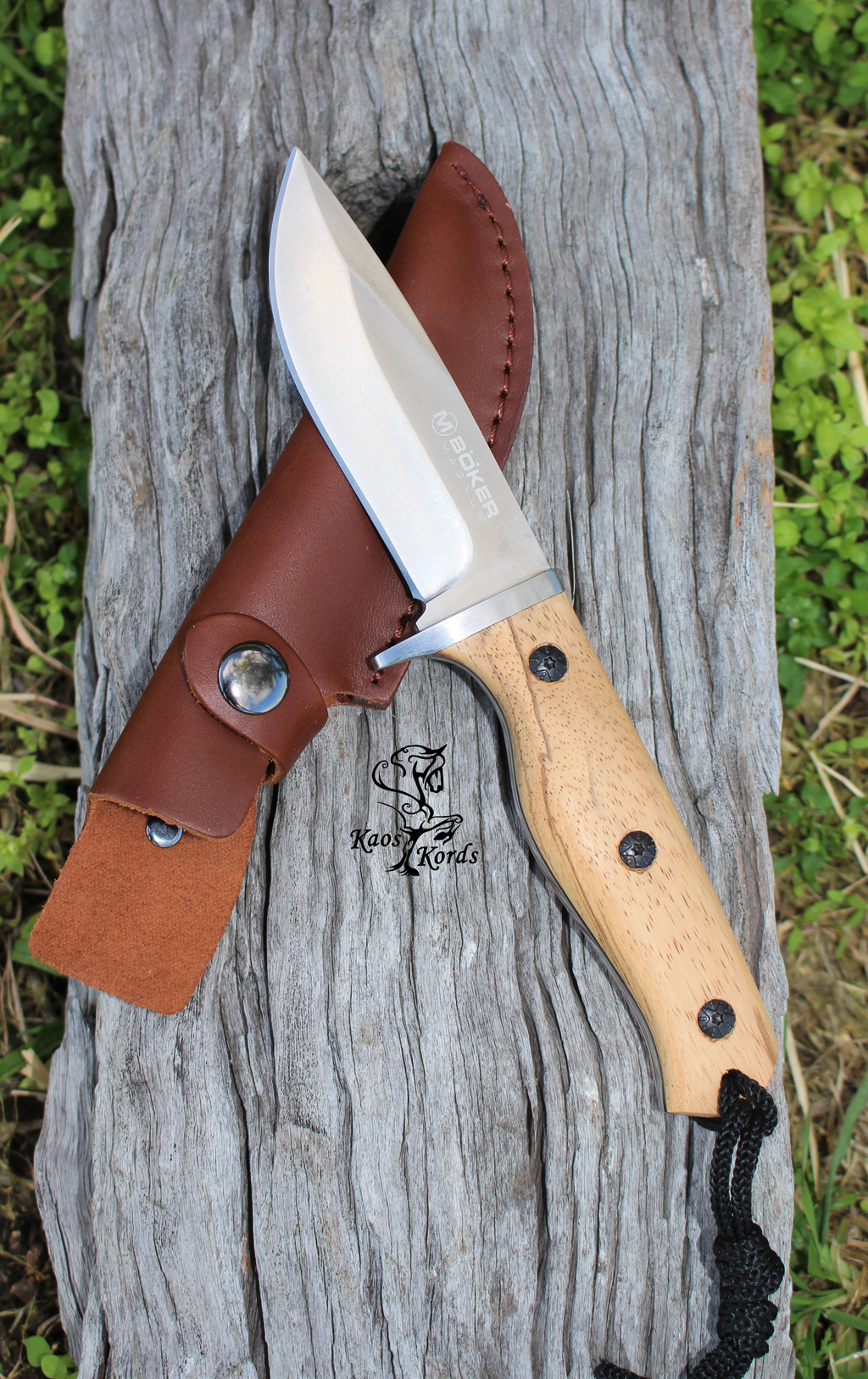 boker zebra drop knife