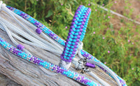 horse rope braided halter