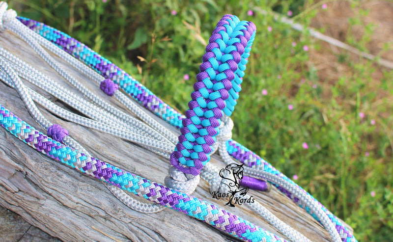 horse rope braided halter