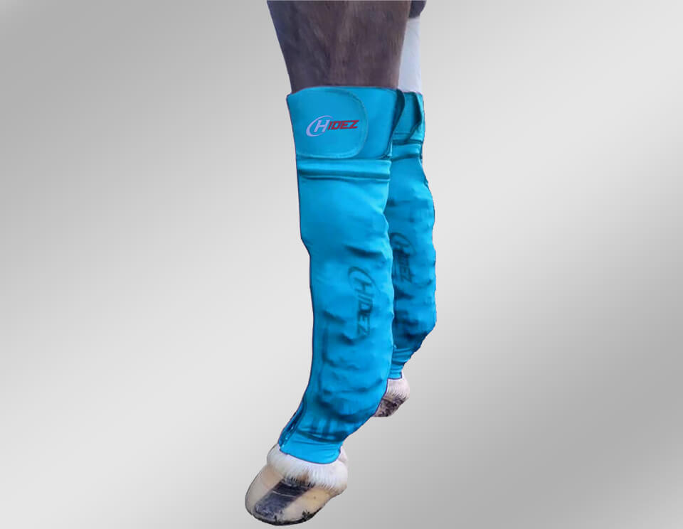 hidez ice compresion socks turquoise