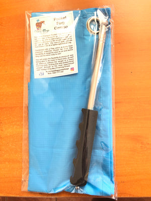 Horsemanship Training Flag With Telescopic Handle