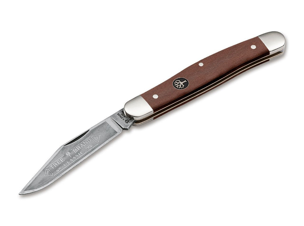 boker stockman plum wood fokding knife