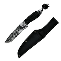 Fury Skull Print Zombie Hunter Knife