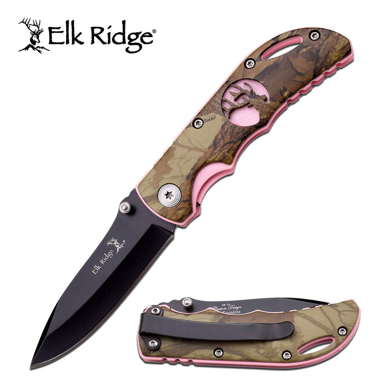 elk ridge camo knife