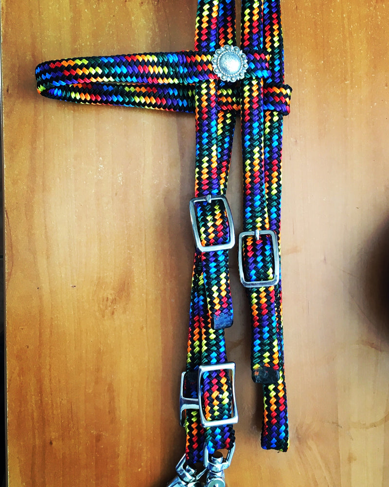 Flat Style Rope Bridle 12mm With Clips