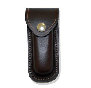 Leather Moulded Knife Pouch Vertical 110mm