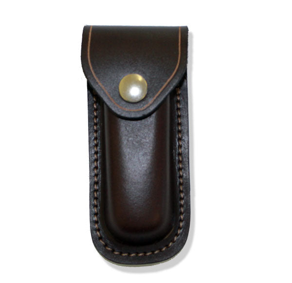Leather Moulded Knife Pouch Vertical 110mm