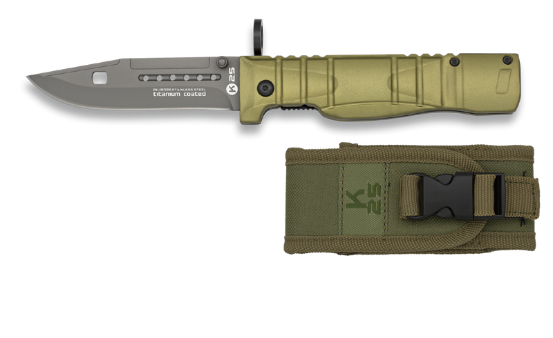 K25 Pocket Knife With Pouch
