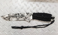Fury Skull Print Zombie Hunter Knife