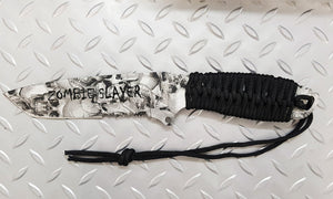 Fury Skull Print Zombie Hunter Knife