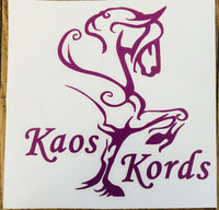 Kaos Kords Window Sticker/Decal