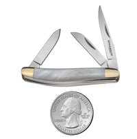 Magnum By Boker Micro Pearl Stockman Folding Knife