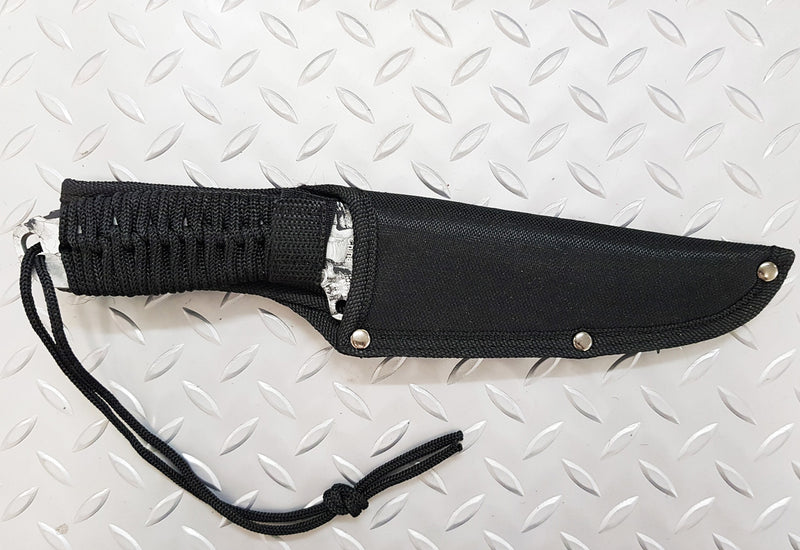 Fury Skull Print Zombie Hunter Knife