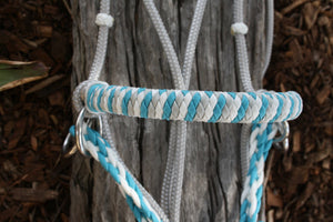 Custom bitless bridle rope