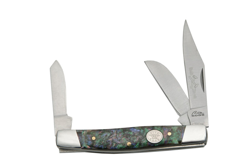 Rite Edge 3 Blade Large Stockman’s Knife