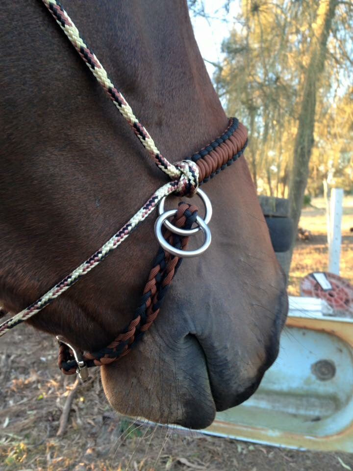 Bitless Bridle Flat Braid